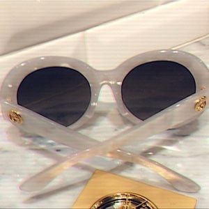 GUCCI MITHER OF PEARL SUNGLASSES